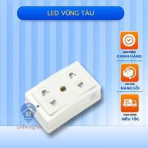 Ổ cắm có màng che 2 ổ OUSa S020 16A 250V OC82 KIP