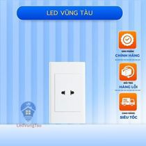 Ổ cắm đơn 2 chấu S18U Sino