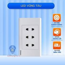 Ổ cắm ba 2 chấu S18U3 Sino